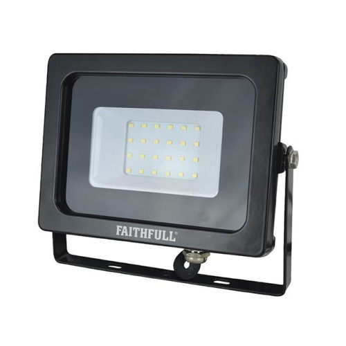 Faithfull SMD LED Wall Mounted Floodlight 20W 1600 Lumens 240V