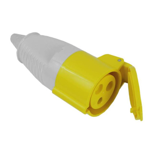 Faithfull Yellow Socket 32 Amp 110 Volt