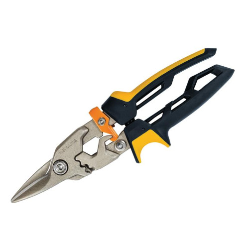 Fiskars PowerGear⢠Aviation Snips Straight Cut 250mm (10in)