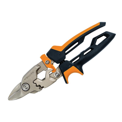 Fiskars PowerGearâ„¢ Bulldog Aviation Snips 250mm (10in)
