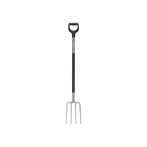 Fiskars Ergonomic Garden Fork Grey
