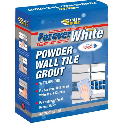 FOREVER WHITE POW WALL TILE GROUT 3KG