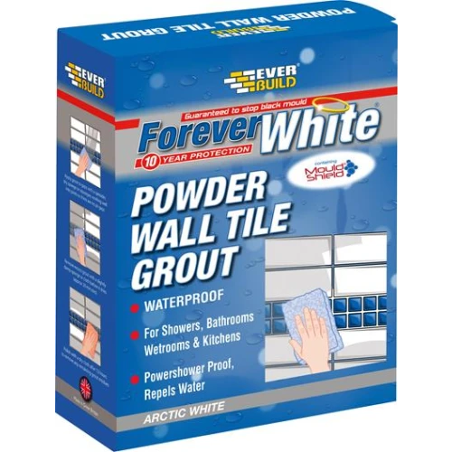 FOREVER WHITE POW WALL TILE GROUT 3KG