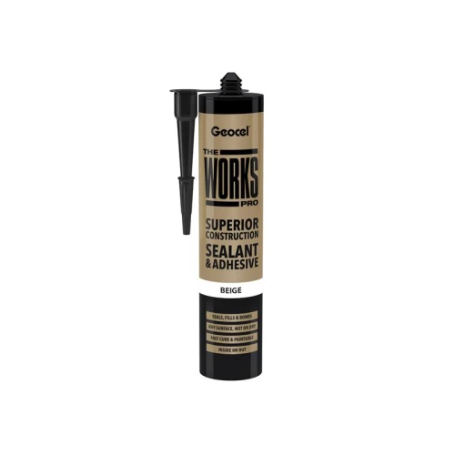 Geocel THE WORKS PRO Sealant & Adhesive Beige 290ml