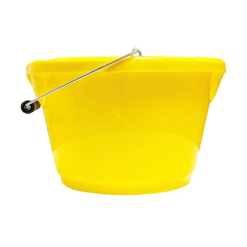 Red Gorilla B4 Shallow Bucket Yellow 10 litre