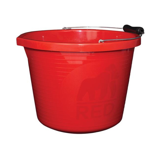 Red Gorilla Premium Bucket 3 Gallon (14L) - Red