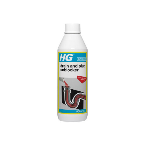 HG Drain and Plug Unblocker 500ml
