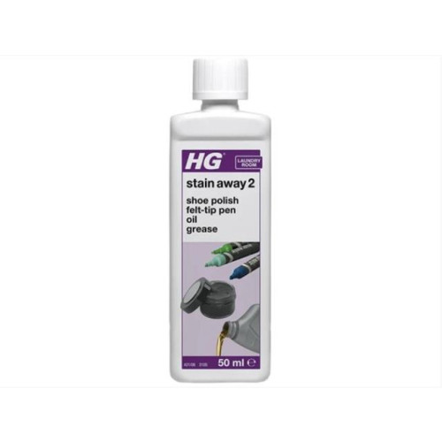 HG Stain Away 2 (Shoe Polish, Felt-Tip Pen, Oil, Grease) 50ml