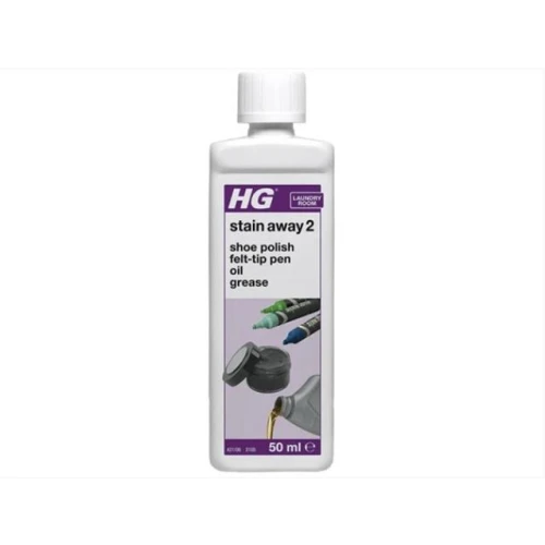 HG Stain Away 2 (Shoe Polish, Felt-Tip Pen, Oil, Grease) 50ml