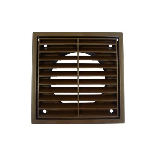 Extractor Vent 4" Fixed Brown