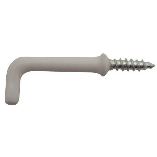 Square Hooks White 32mm