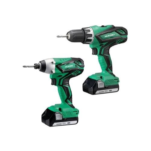 Hikoki KC18DGLJAZ Twin Pack 18V 2 x 1.5Ah Li-ion