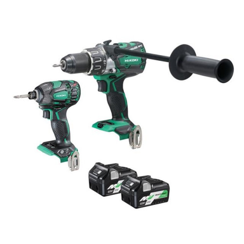 Hikoki KC18DPLJAZ Twin Pack 18V 2 x Multi Volt Li-ion