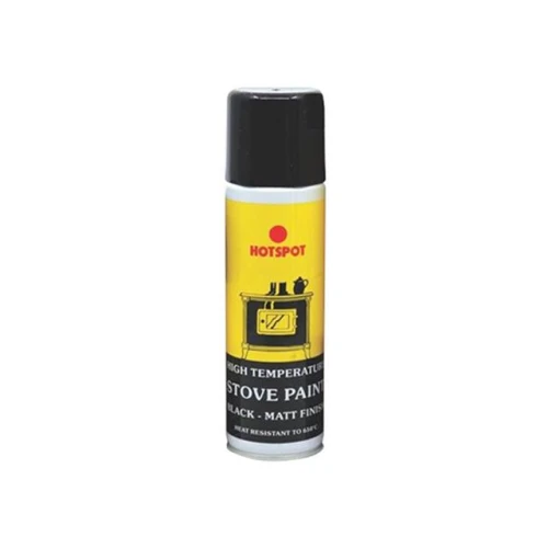 Hotspot Spray Stove Paint Matt Black 150ml
