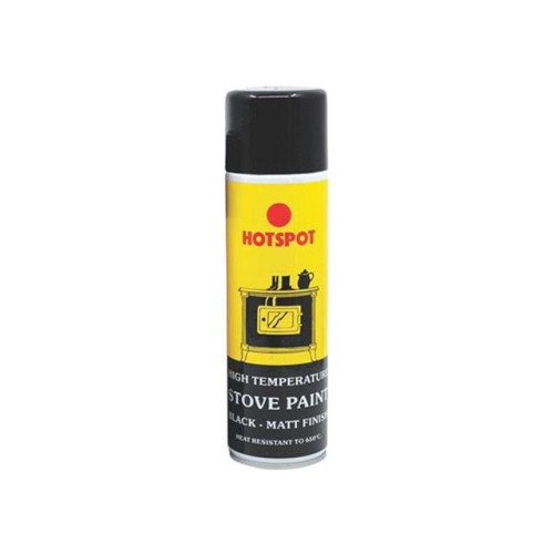 Hotspot Spray Stove Paint Matt Black 250ml