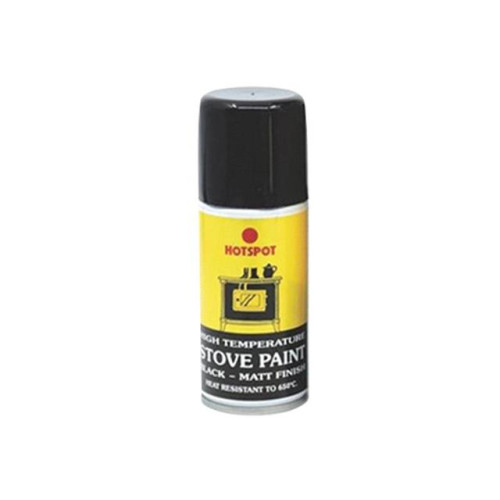 Hotspot Spray Stove Paint Matt Black 450ml