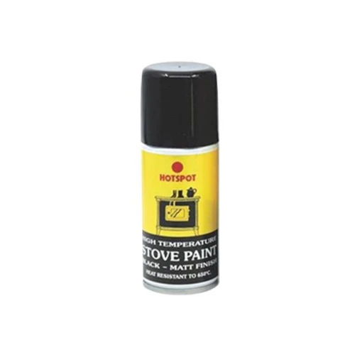 Hotspot Spray Stove Paint Matt Black 450ml
