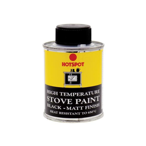 Hotspot Stove Paint Matt Black 100ml