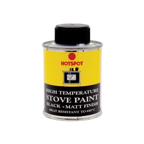 Hotspot Stove Paint Matt Black 100ml