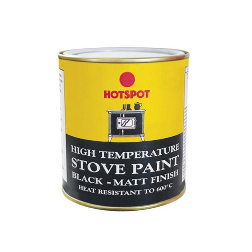 Hotspot Stove Paint Matt Black 500ml