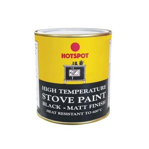 Hotspot Stove Paint Matt Black 500ml