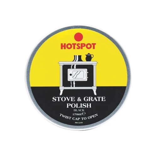 Hotspot Black Stove & Grate Polish Tin 170g