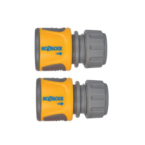 Hozelock 2070 Soft Touch Hose End Connector Pack of 2