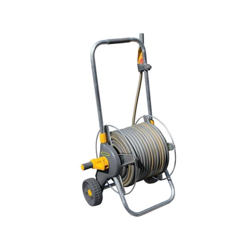 2436 Metal Hose Cart + 30 Metres Of Hose + Fittings