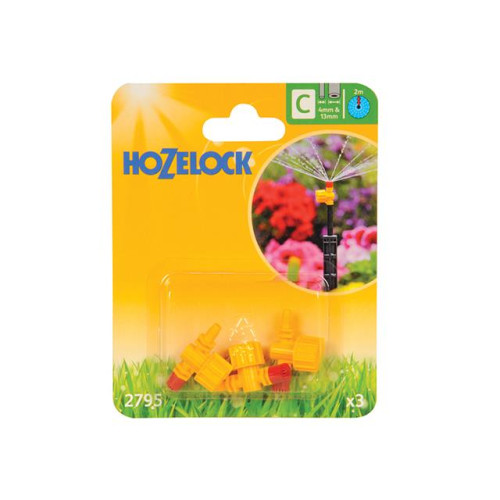 360 Degree Adjustable Micro Jet 4mm/13mm (2 Pack)