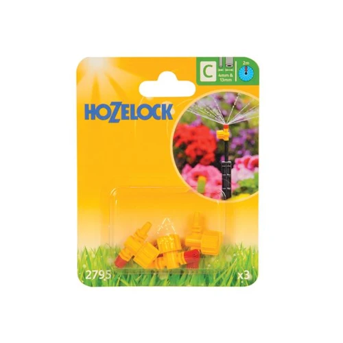 360 Degree Adjustable Micro Jet 4mm/13mm (2 Pack)