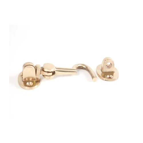 Victorian Brass Cabin Hooks - Light