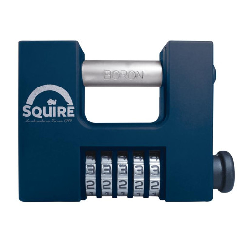 Squire CBW85 Hi-Security Shutter Combination Padlock 83mm Boxed