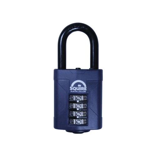 Squire CP50/1.5 Combination Padlock 4 Wheel 50mm Long Shackle 38mm