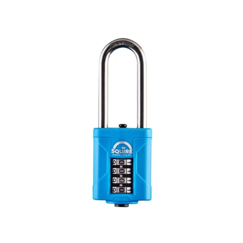 Squire CP50S25 Heavy-Duty Rustproof Marine Combi Padlock 50mm Long Shackle 63mm Boxed