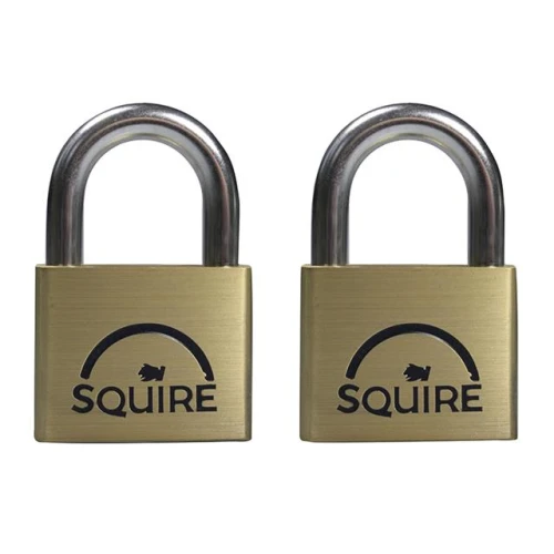 Squire LN5T Lion Brass Padlocks 5 Pin 50mm (2)