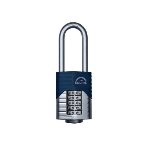 Squire Vulcan Long Boron Shackle Combination Padlock 60mm
