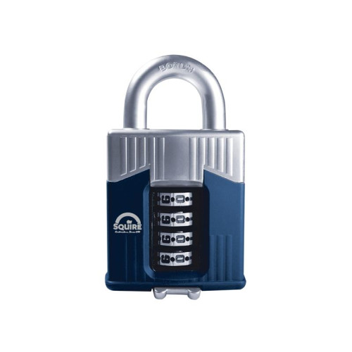 Squire Warrior High-Security Open Shackle Combination Padlock 55mm Boxed