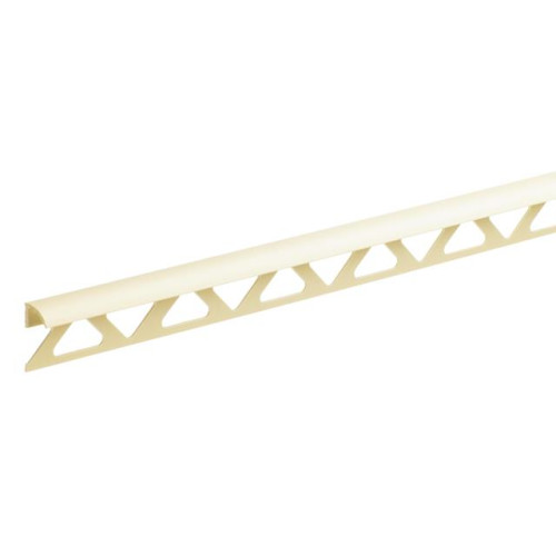 Tile Trim Quadrant 12.5mm PVC Cream