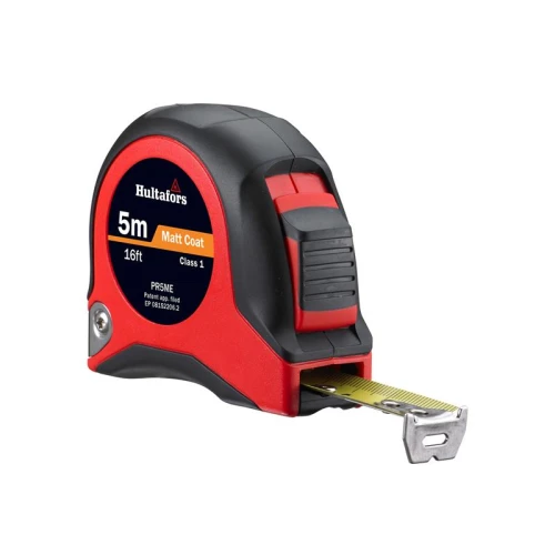 Hultafors PR5ME Short Steel Tape 5m/16ft (Width 19mm)