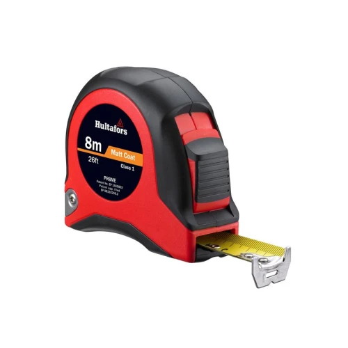 Hultafors PR8ME Short Steel Tape 8m/26ft (Width 25mm)
