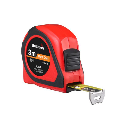 Hultafors SL3ME Short Steel Tape 3m/10ft (Width 16mm)