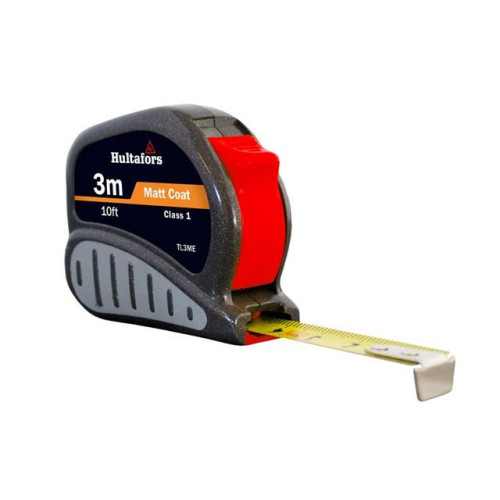 Hultafors TL3ME Tri-Lok Pocket Tape 3m/10ft (Width 13mm)