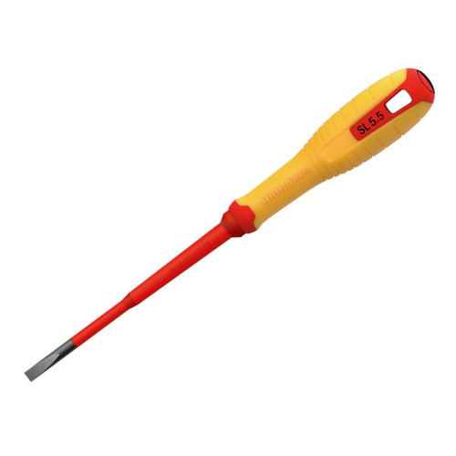 Hultafors VDE Slotted Screwdriver 5.5 x 125mm