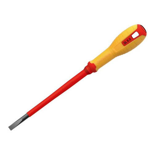 Hultafors VDE Slotted Screwdriver 8.0 x 175mm