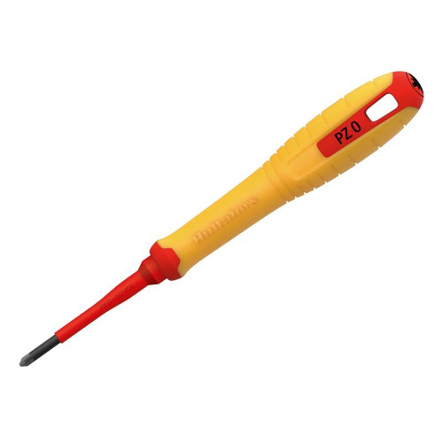 Hultafors VDE Pozidriv Screwdriver PZ0 x 60mm