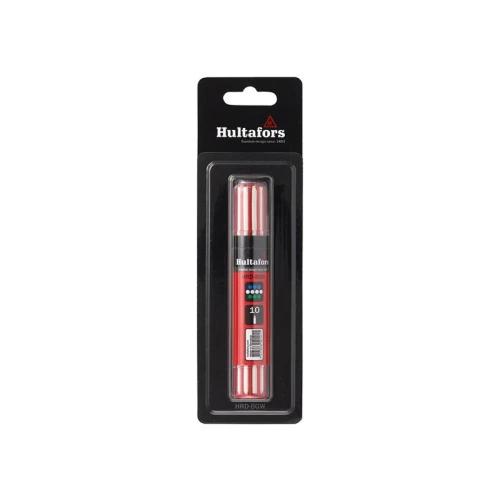Hultafors Dry Marker Refill Blue/White/Green (10) Blister Pack