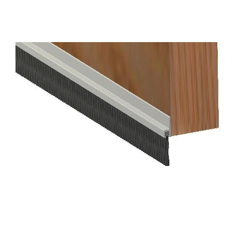 Brush Threshold Strip Aluminium 914mm