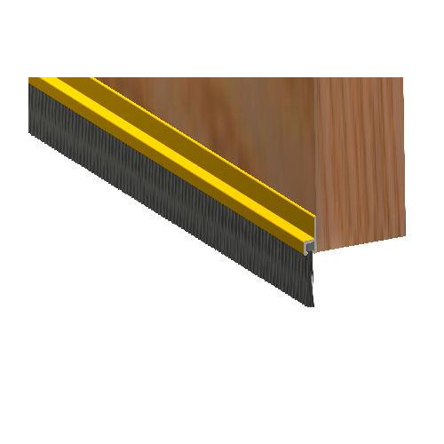 Warmseal Brush Threshold Strip 914mm Gold