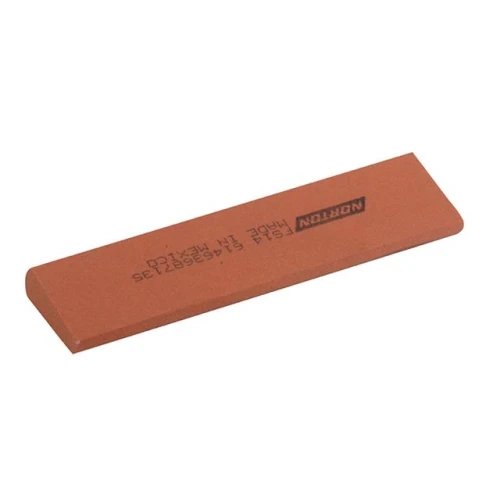 India FS14 Round Edge Slipstone 100mm x 25mm x 11mm x 5mm - Fine