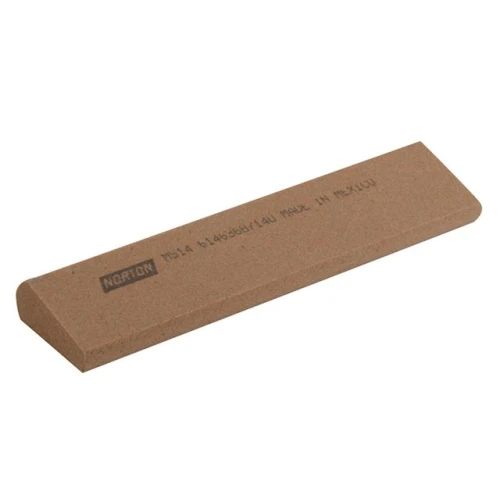 India MS14 Round Edge Slipstone 100mm x 25mm x 11mm x 5mm - Medium
